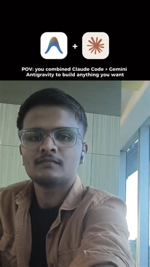 The Sam👾 on Instagram: "Here’s how to vibe code 10x better: Everyone’s talking about vibe coding but nobody’s explaining the setup that actually works. After testing every AI coding tool for 6 weeks: you don’t need one AI. You need two doing different jobs. Antigravity IDE as your interface. Gemini 3 Pro on the right as your planner. Claude Code in the terminal as your executor. Why this beats everything else: Gemini plans without burning credits. Dump your entire app idea into the right panel