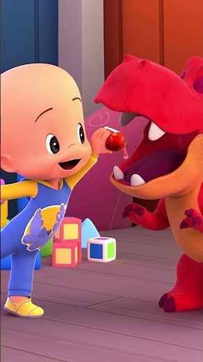 Cuquin Helps the Little Dinosaur Feel Better! 🦕🎶 #CleoandCuquin #Cuquin