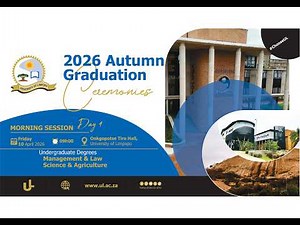 2026 Autumn Graduation Ceremony | 10 April 2026 | Morning Session