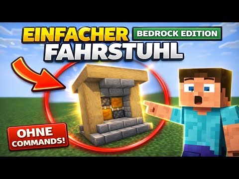 Minecraft Elevator / Lift Building – EASY! (Bedrock Edition) Tutorial [German]