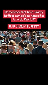 Remember that time, Jimmy Buffett cameos as himself in Jurassic World as guy who saves margarita lol. #JimmyBuffett #RIPJimmyBuffett Jimmy Buffett and the Coral Reefers | Movie Deaths