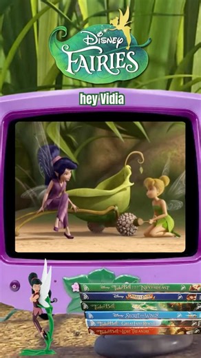 Vidia’s Worst Nightmare 🫢 #tinkerbell #disneyfairies