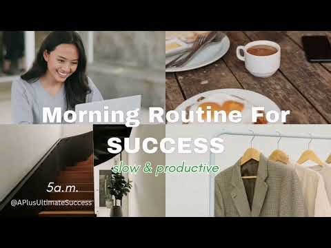Morning Routine For Success - Best Success Routine