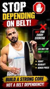 When Should You Wear a Weightlifting Belt? The Truth Explained!