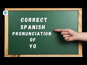 How to pronounce 'Yo' (me) in Spanish? | Spanish Pronunciation