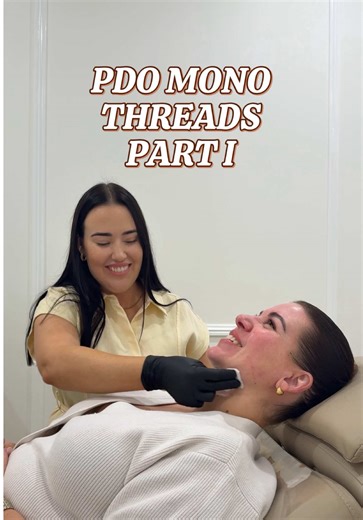 PDO Mono Threads Part 1 | TW limited needles in footage. A few years ago I had a session of PDO Mono Threads with @Meridian aesthetics across my general jawline for firming and did notice a difference. As I’ve become quite self conscious of the softer skin under my chin/neck I decided to chat with Jess about focusing on that area. I do feel as though I’ve seen improvement with my three rounds of Sylfirm X RF Needling however I also feel as though the area needs special attention. As always I lov