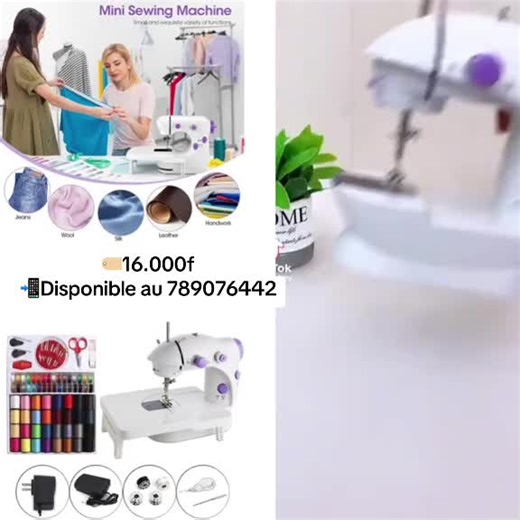 Mini Machine à Coudre - Idéale pour vos Projets