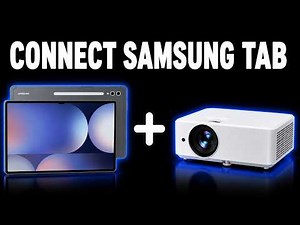 How to Connect Samsung Tab to Projector - Step By Step