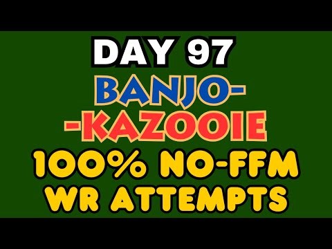 World Record Attempts | Day 97 of Banjo-Kazooie 100% No FFM Speedruns (N64) | PB of 1:59:35