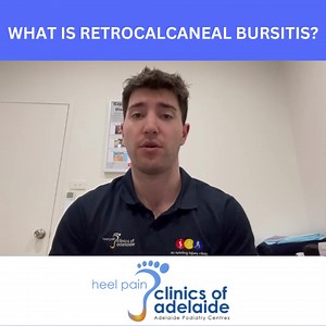 What is retrocalcaneal bursitis? Let Cooper explain! | Adelaide Heel Pain Clinic | Facebook