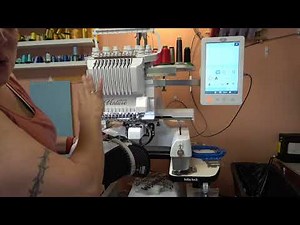 Babylock Venture Hat hooping