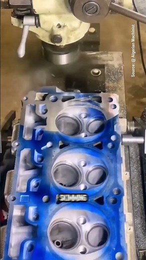 Cylinder Head Skimming Explained #shorts