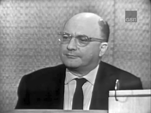 What's My Line? - Abe Burrows; Joey Bishop [panel] (May 6, 1962)