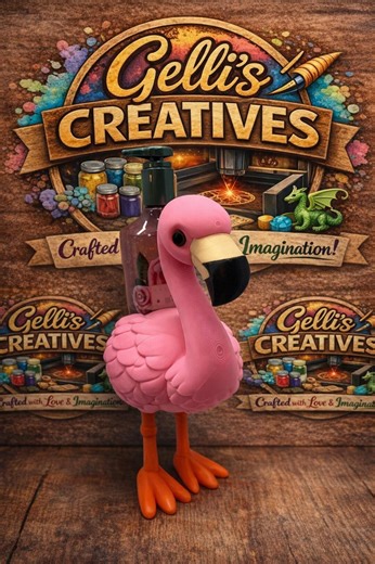 Pink Flamingo Soap Dispenser | Fun Kitchen Bathroom Decor, Refillable Pump Bottle