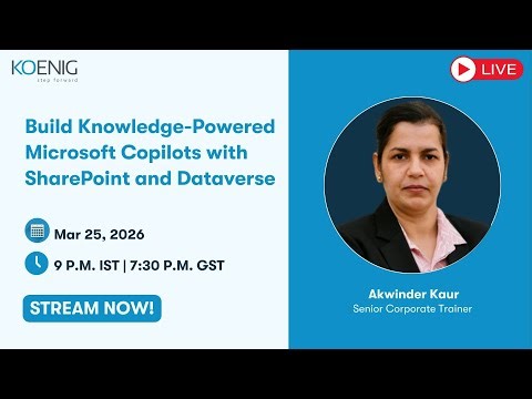 Build Knowledge-Powered Microsoft Copilots with SharePoint and Dataverse