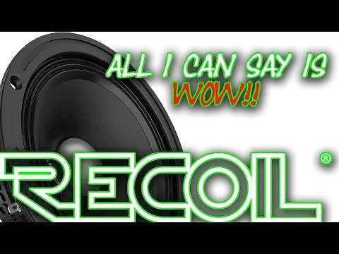 RECOIL MS65-4P 6.5-Inch Midrange Pro Audio Car Speakers, unbox, review, install, and sound demo!