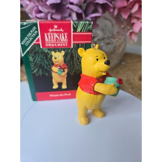 Hallmark Keepsake Ornament Winnie the Pooh With Hunny Pot Disney Christmas Ornament - Etsy