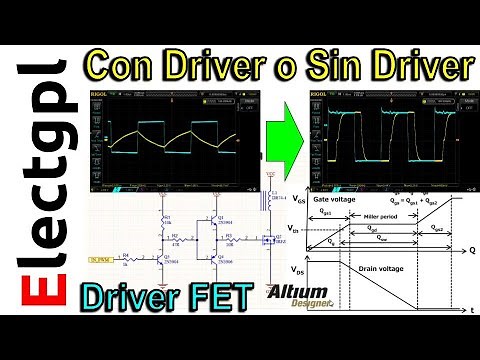 Driver FET sirven? | Discreto con Transistores? | Perdidas por conmutación | Sponsor Altium