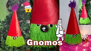 como hacer gnomos navideños! super fácil 🎅🎄❄️ | Creativos en Acción