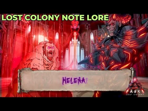 All Lost Colony Explorer Notes Lore Voiced | ARK Survival Ascended