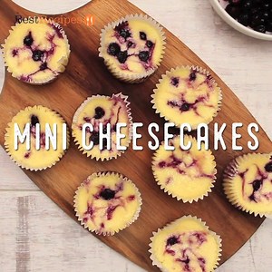 148K views · 969 reactions | These 5-star Mini Cheesecakes are perfect for entertaining this festive season! 襤 Get the recipe: https://trib.al/rae3D6o | Best Recipes | Facebook