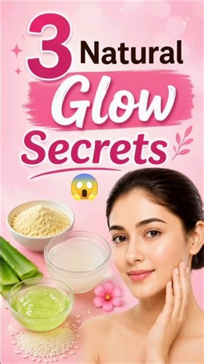 3 Home Remedies😱 | Glow Fast | #skincare #beautytips #glowup #shorts