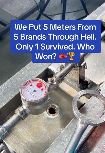 Five Water Meters Tested: Which Brand Survived?