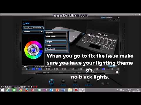 How to Fix AlienwareFX lights not turning on