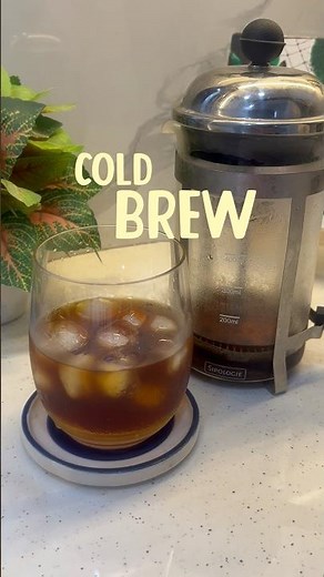 How to Make Cold Brew Coffee at home 🤎| #bluetokai #coldbrew #coffee ‪@cozycravingclub-w2x‬