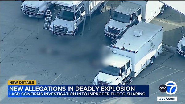 LA County Sheriff's Department investigating claim that employees shared crime scene photos from explosion that killed 3 deputies