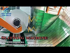 Production Process Demonstration of Fully Automatic Steel Coil Slitting Line
