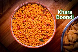 Boondi Recipe | Kara Boondi - Bakery Style