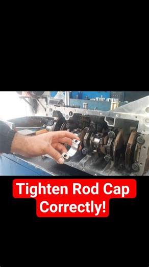 Quick tip to torque your connecting rod cap bolts properly