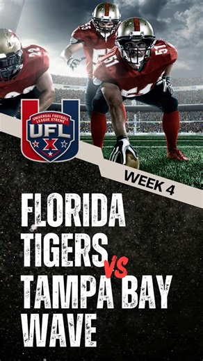 Craziest Touchdowns: Tampa Bay Tigers v. Florida Wave, Week 4 #football
