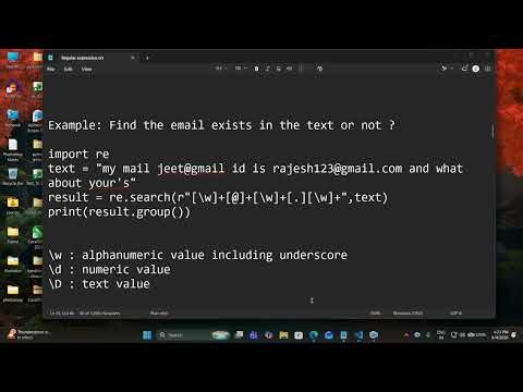 Learn Python Regex from Scratch | Regular Expressions in Hindi