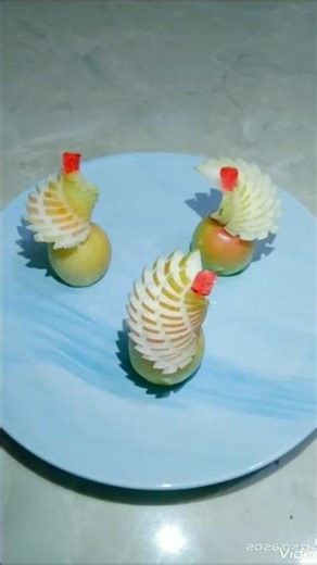 Wonderful fruit carving trick #fruitcutting #fruitcarving #fruitart