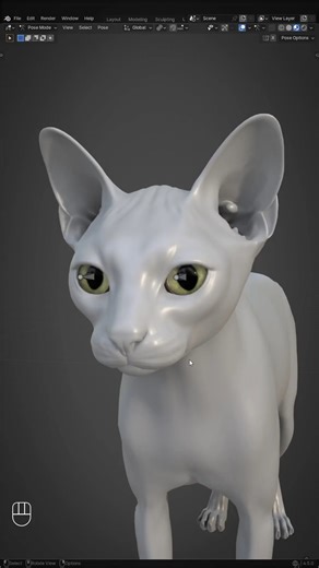 VFX Grace on Instagram: "Control Eye Direction with One Extra Bone #blendertips #EyeRig #BlenderRigging #DampedTrack #BlenderShorts #BoneConstraint #CharacterRigging #EyeController #CGTips #BlenderTricks"