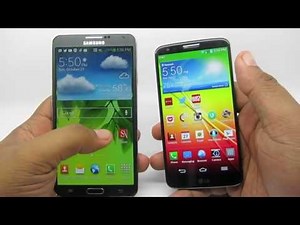 Samsung Galaxy Note 3 vs LG G2