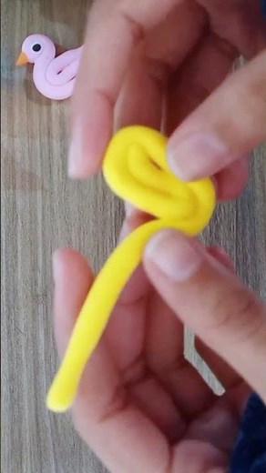 Cute Duck Made from Clay Dough | Creating an Adorable Duck with Clay Dough | A Cute Craft Tutorial