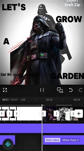 ARGUS VS FREDINN | Let's grow a garden Editing tutorial on capcut| #mlbb