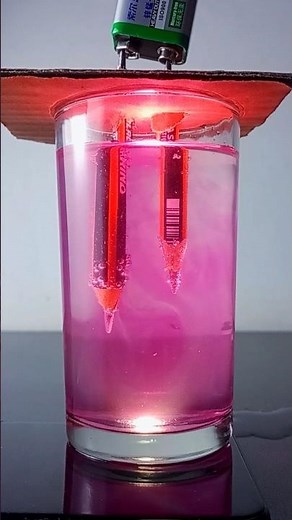 🧠 Electrolysis of Salt Water | Hydrogen & Chlorine Gas Experiment Explained⚡💧 #shorts #science