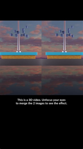 3D blueberry broom (parallel view) Focus your eyes past your screen to merge the Left and Right images. You will now see 3 images. The middle is in 3D. Can you see it? 😳