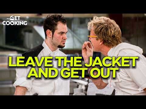 The Moment Josh Was Kicked Out of Hell's Kitchen Mid-Service! | Hell's Kitchen USA