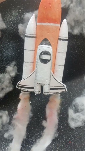 School Project Spaceship Making 🚀🙏❤️🤗🖌️ #shorts #viralshort #art #artist #rudrakshart&tattoo