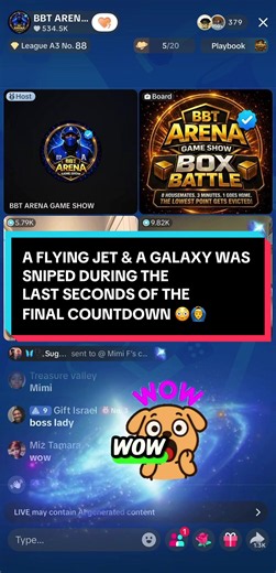 GALAXY AND FLYING JET 🛩️ SNIPERS #fyp #bbtarenagame #tiktokhighlights #tiktoklive #livenow