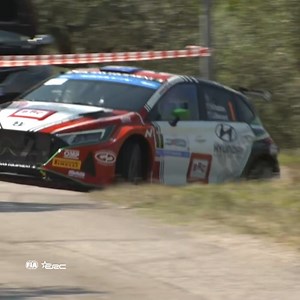 Up to 60 °C in the rally cars - and it will be even hotter in the afternoon 🥵 | FIA ERC - European Rally Championship