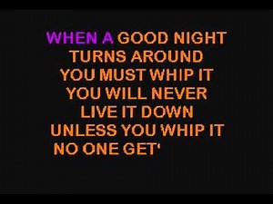 SC7203 05 Devo Whip It [karaoke]