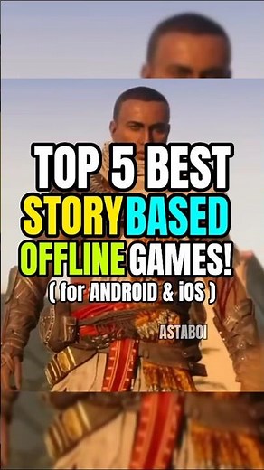 TOP 5 BEST STORYBASED OFFLINE GAMES FOR MOBILE! #shorts #foryou #gaming #games #androidgame #roblox