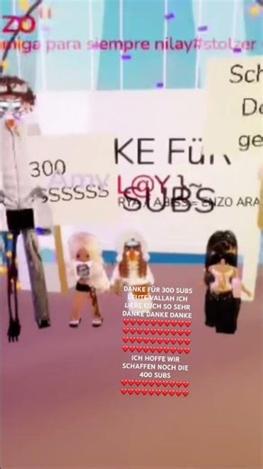 DANKEEEE ICH LIEBE EUCH SO SEHRRRR❤️❤️❤️❤️❤️❤️❤️ #gehviral #roblox #fypシ゚viral #300subs