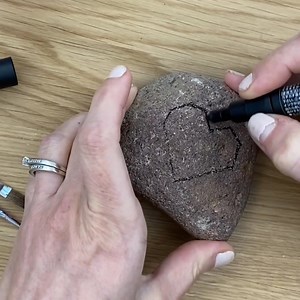 Broken Rock Heart Design Part 2 | Rock Painting 101